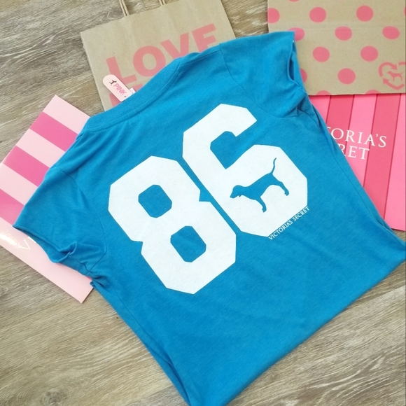 Victoria's Secret PINK Vintage Swim Cover-up V Neck Sexy Plunge Iconic Logo NWT - Picture 7 of 15